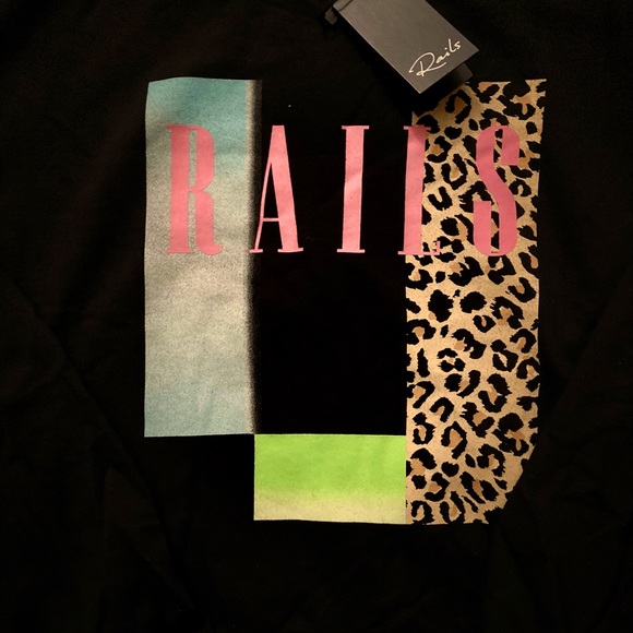 NEW Cropped oversize long sleeve sweater from RAILS - Picture 2 of 3